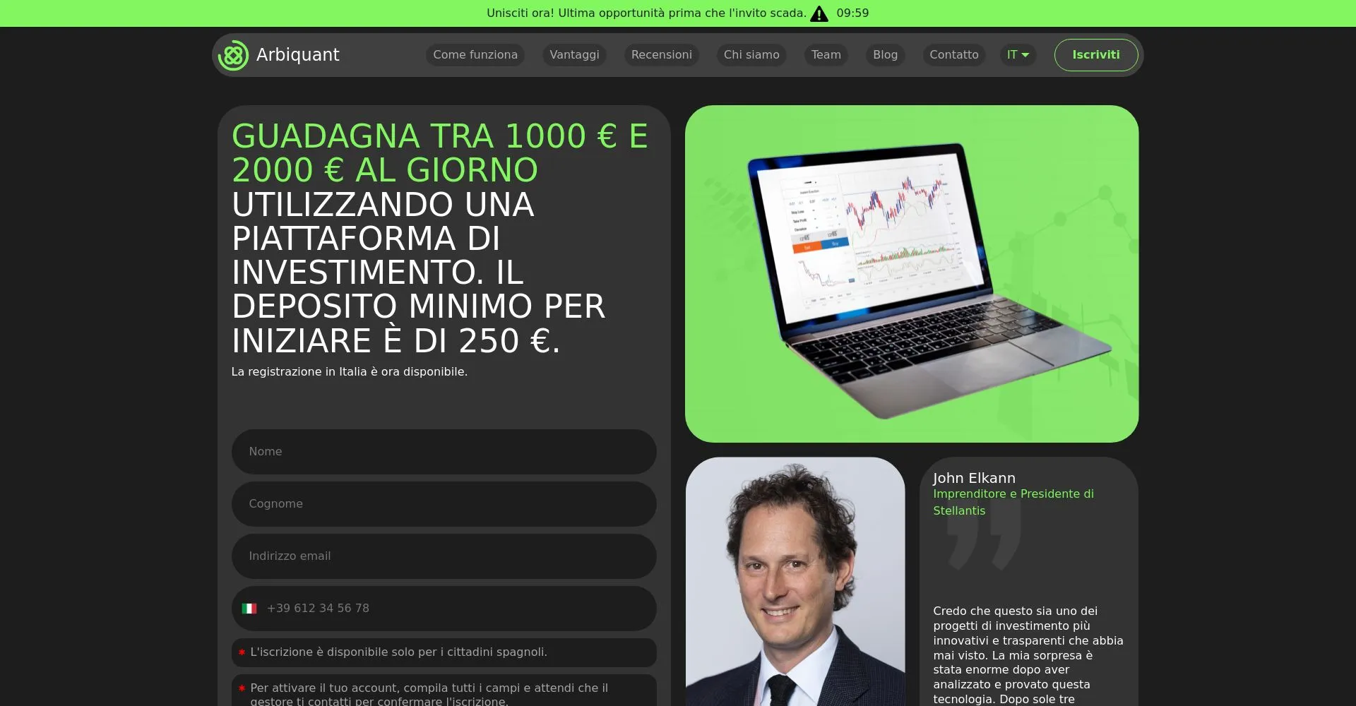 Arbiquant Recensioni 2025: è una truffa o è legale?