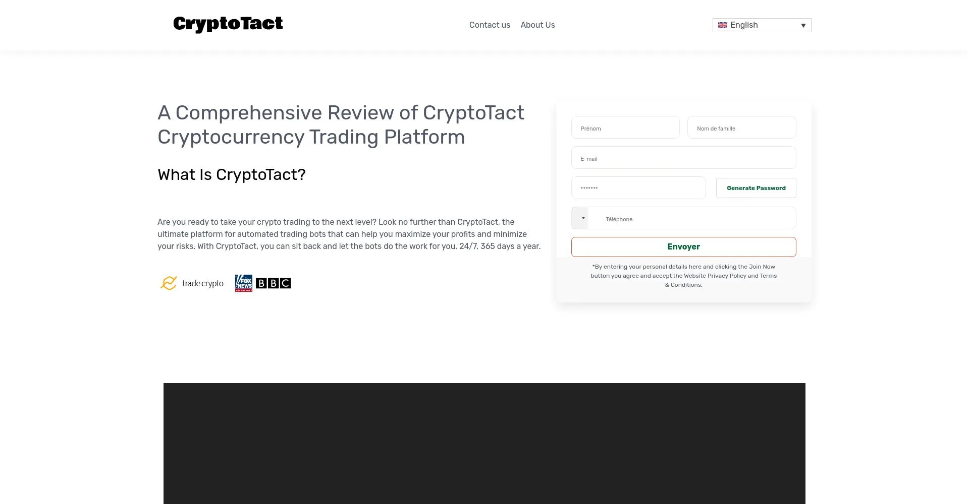 Cryptotact Recensioni 2025: è una truffa o è legale?