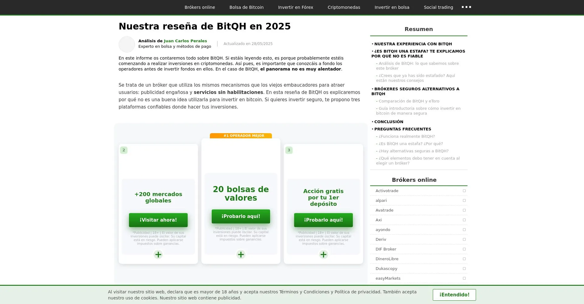 Bitqh Recensioni 2025: è una truffa o è legale?