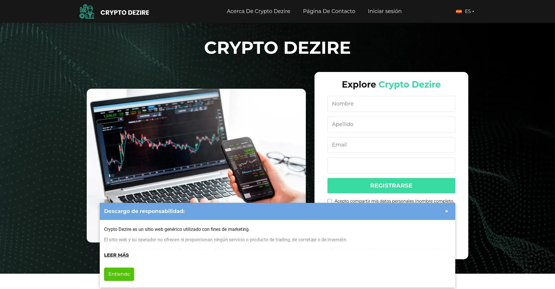 Crypto Dezire Recensioni 2025: è una truffa o è legale?
