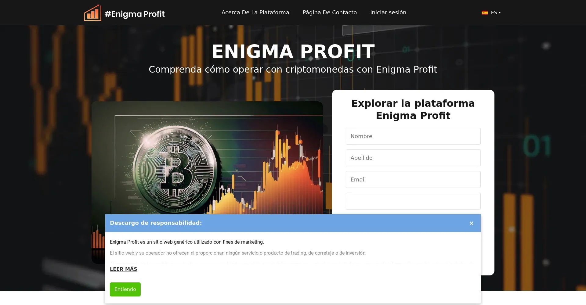 Enigma Profit Recensioni 2025: è una truffa o è legale?