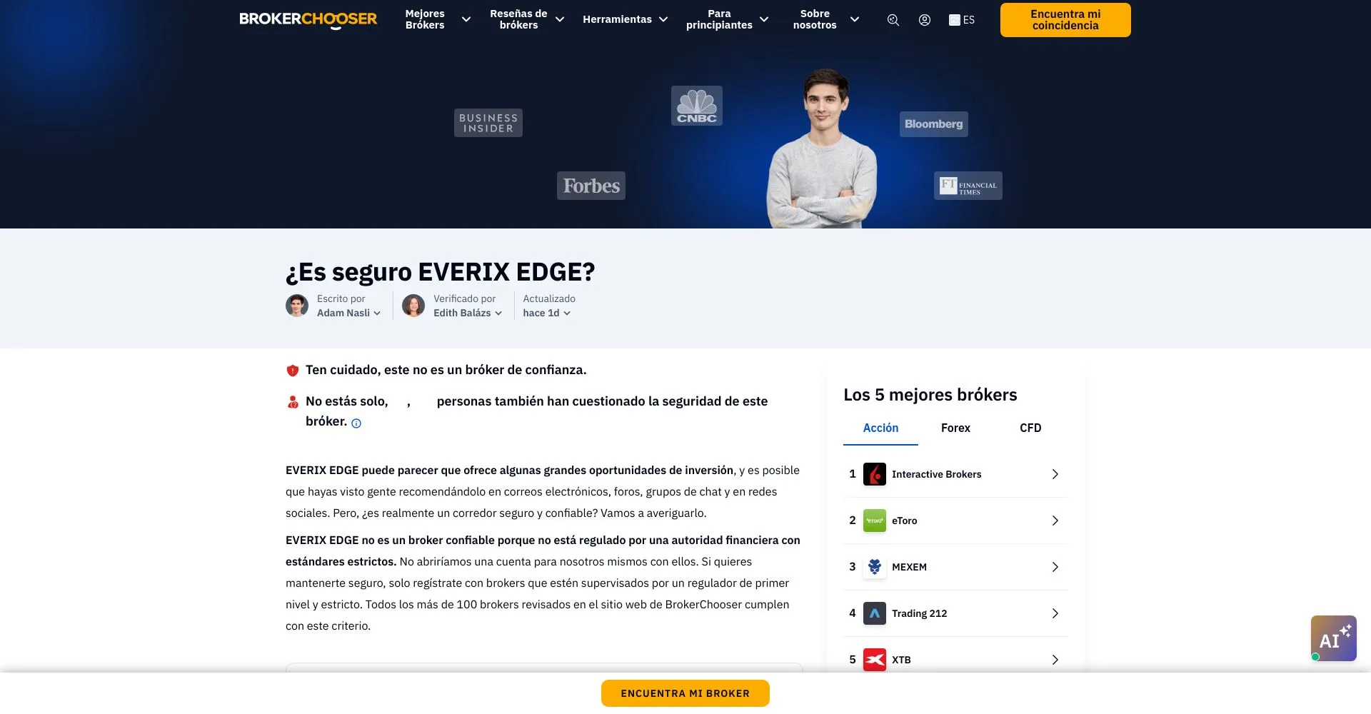 Everix Edge Recensioni 2025: è una truffa o è legale?