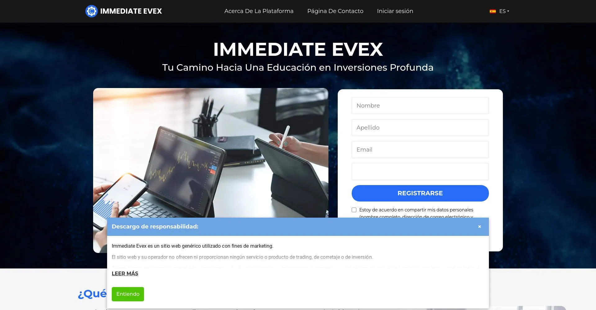 Immediate Evex Recensioni 2025: è una truffa o è legale?
