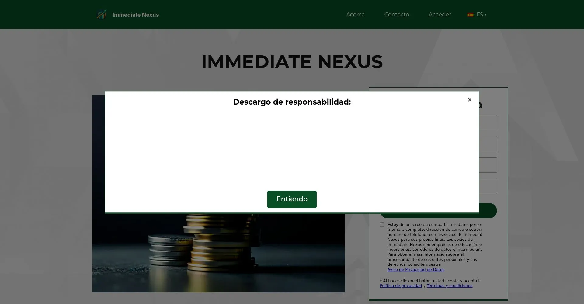 Immediate Nexus Recensioni 2025: è una truffa o è legale?