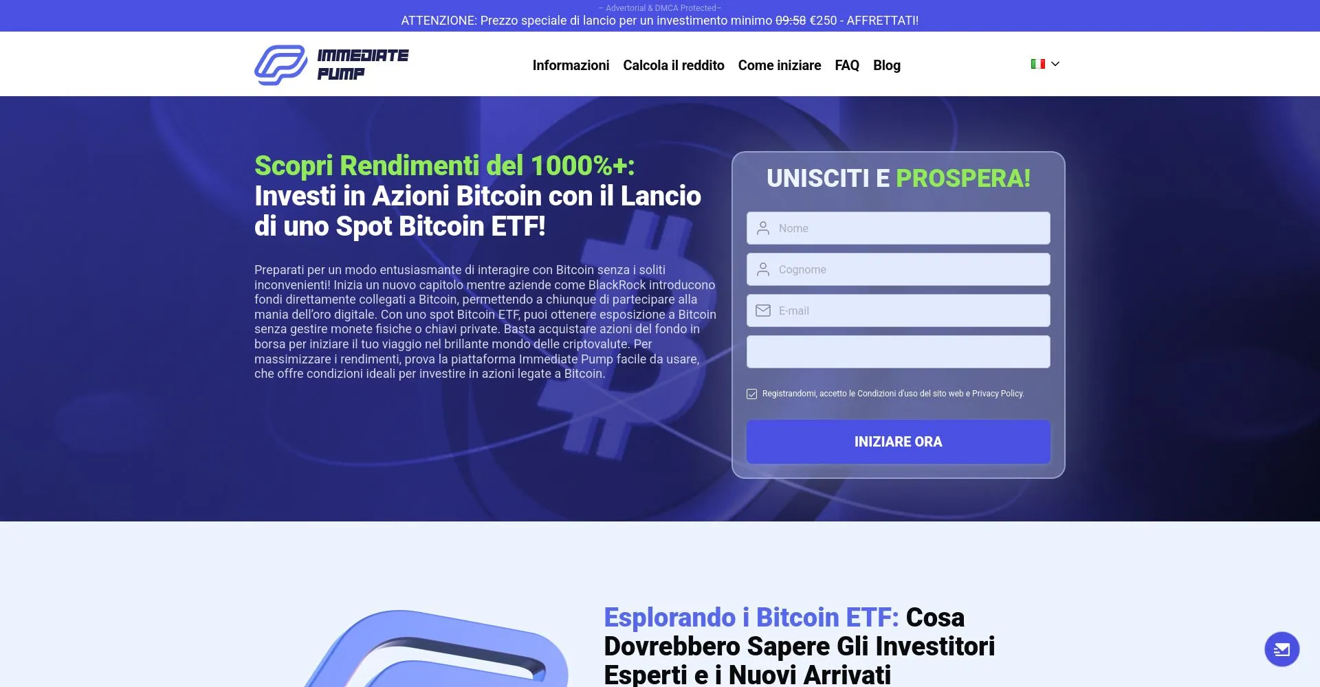 Immediate Pump Recensioni 2025: è una truffa o è legale?