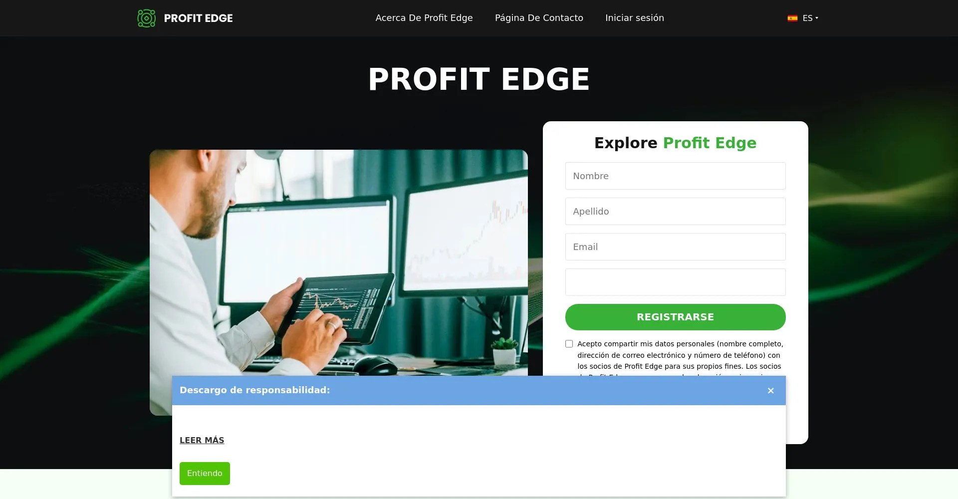 Profit Edge Recensioni 2025: è una truffa o è legale?
