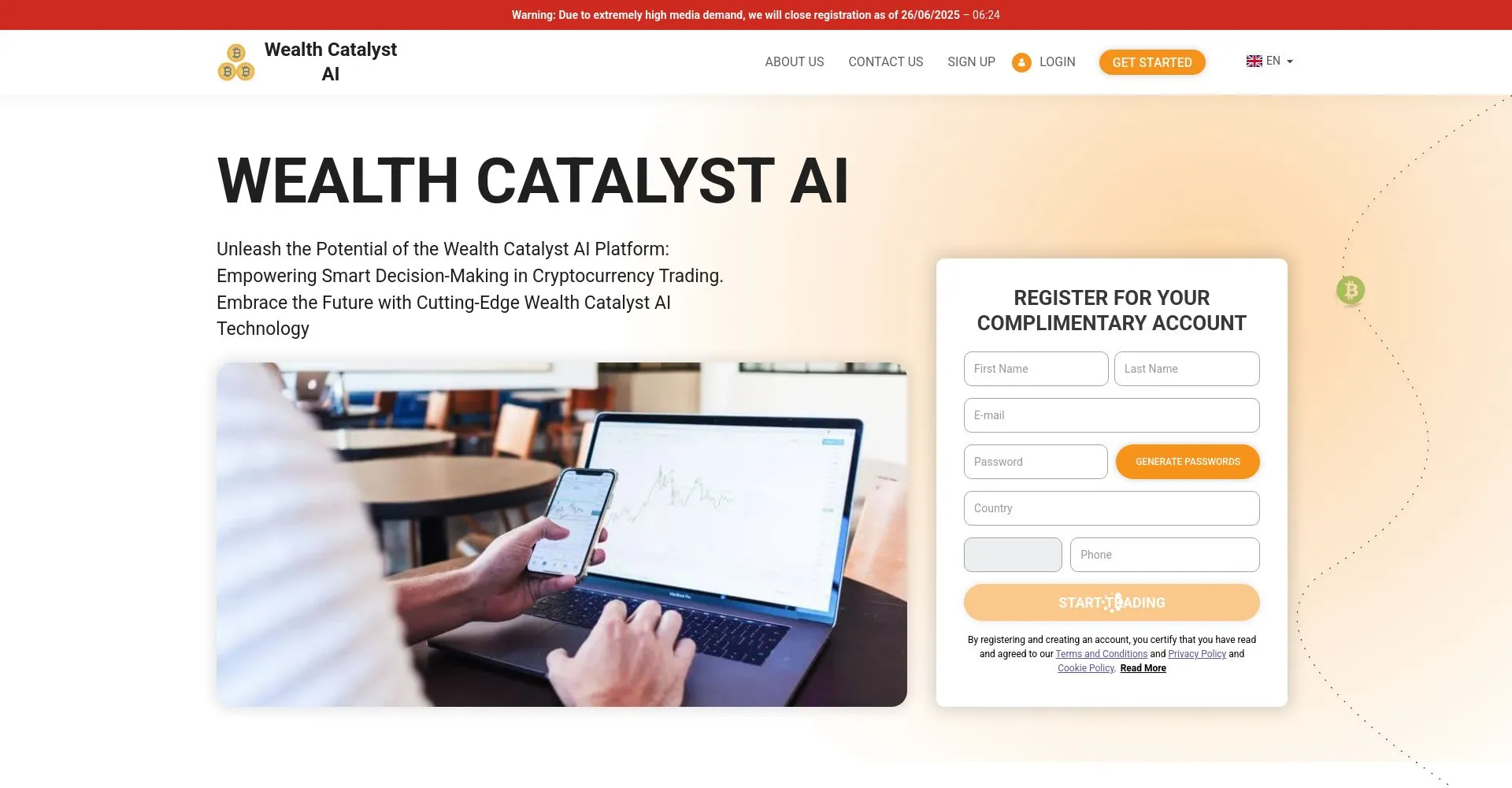 Wealth Catalyst Ai Recensioni 2025: è una truffa o è legale?