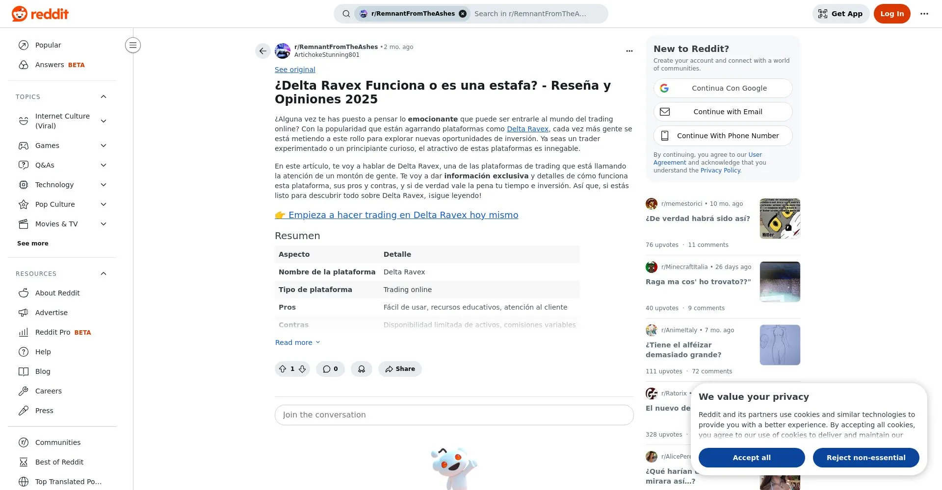 Delta Ravex Recensioni 2025: è una truffa o è legale?