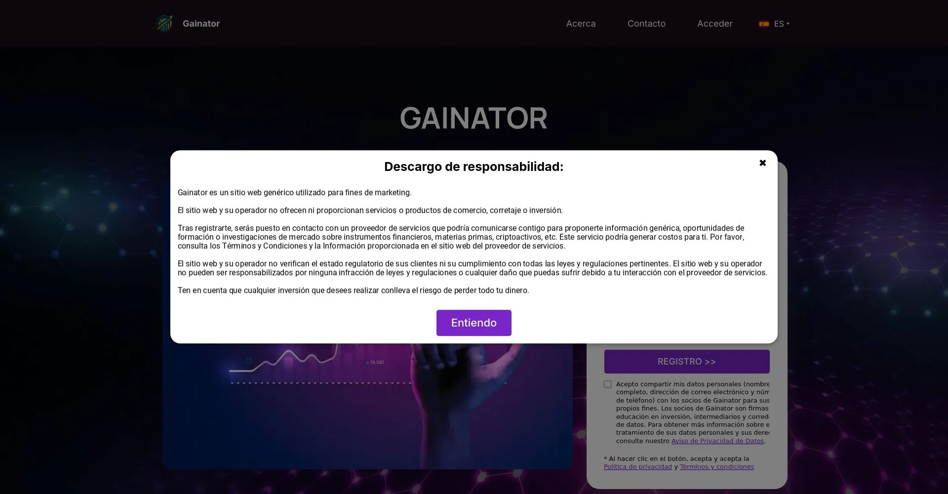 Gainator Recensioni 2025: è una truffa o è legale?