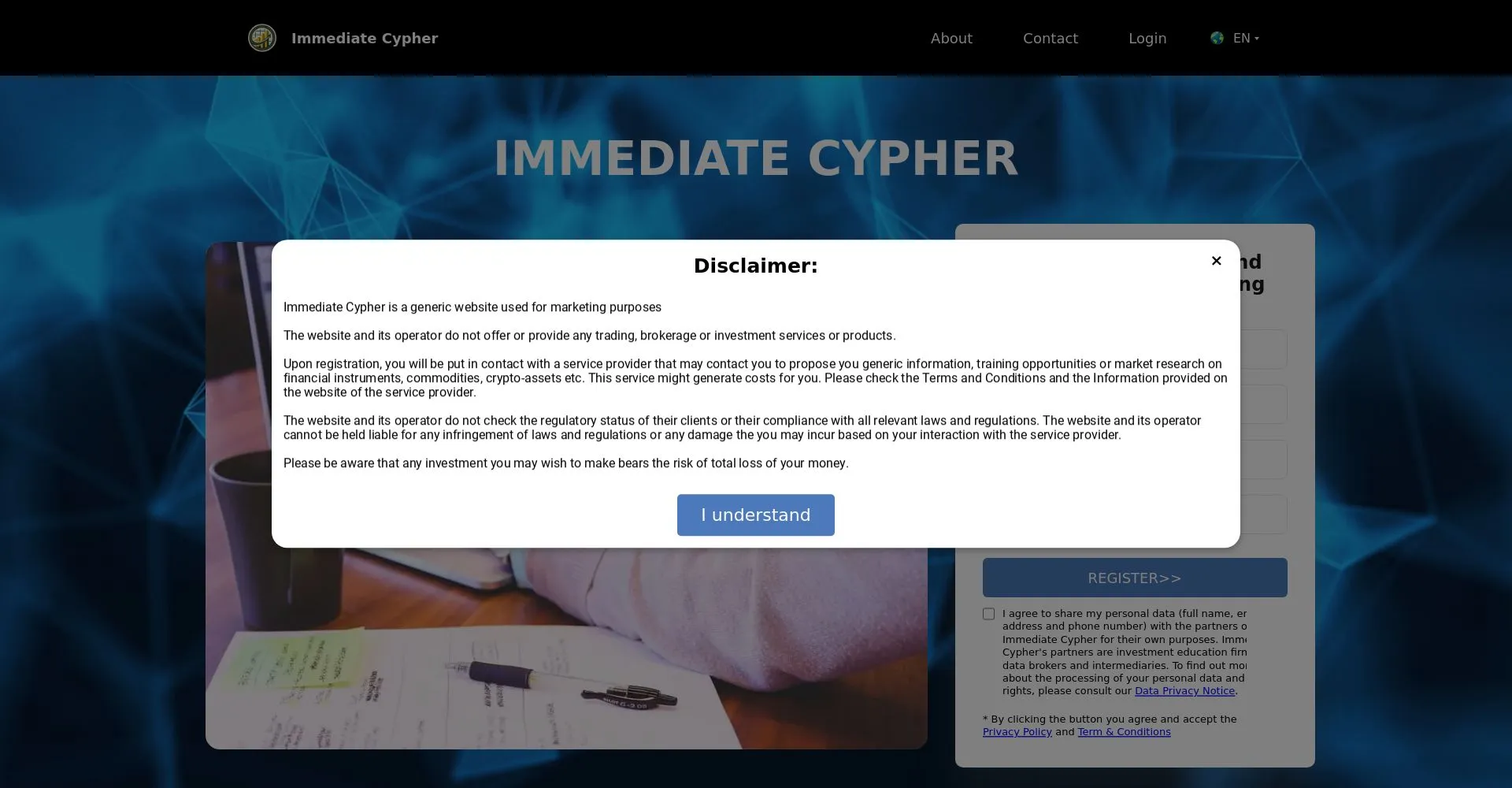 Immediate Cypher Recensioni 2025: è una truffa o è legale?
