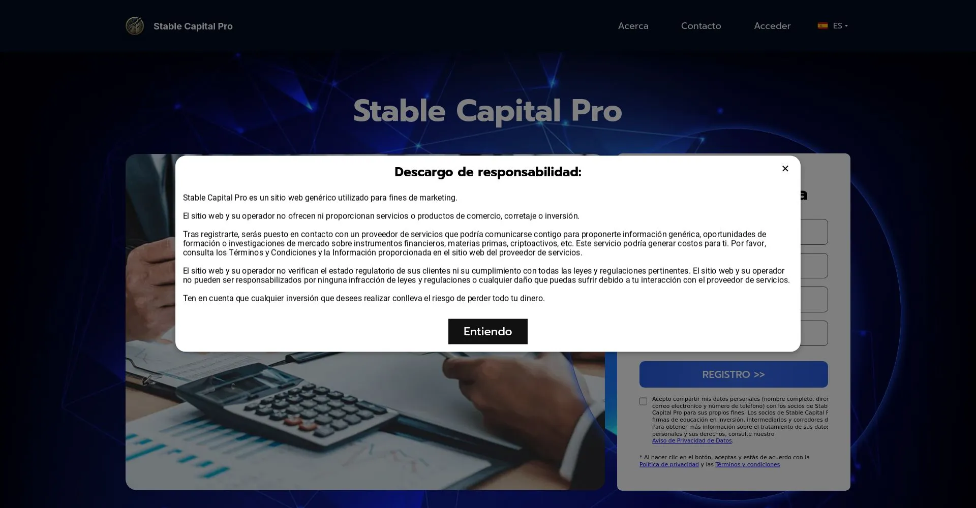 Stable Capital Pro Recensioni 2025: è una truffa o è legale?