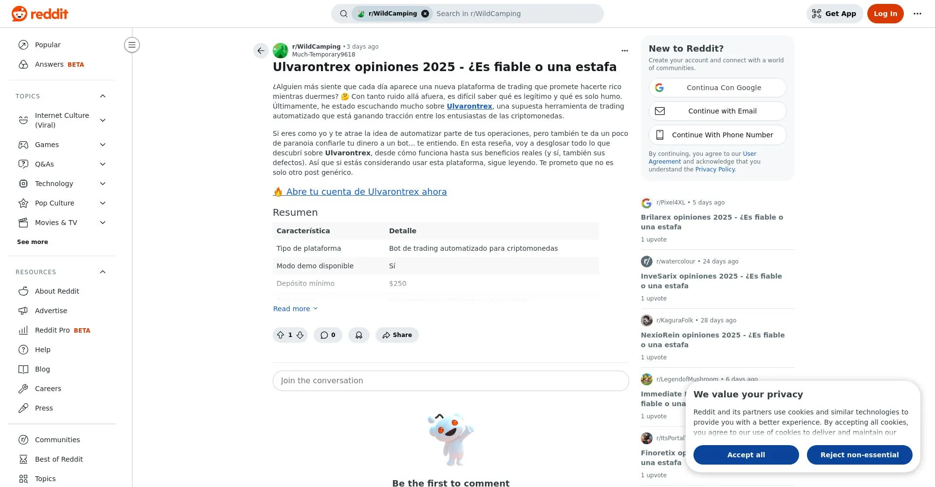 Ulvarontrex Recensioni 2025: è una truffa o è legale?